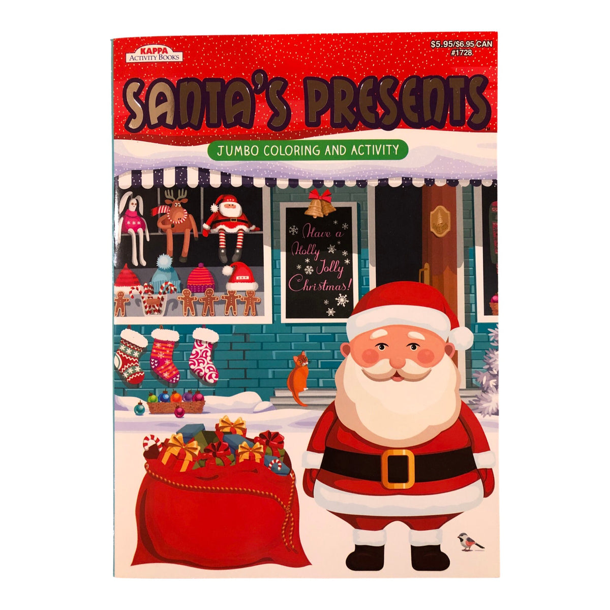 Santa Claus Frosty Fun Rudolph Reindeer Christmas Fun Coloring and Act