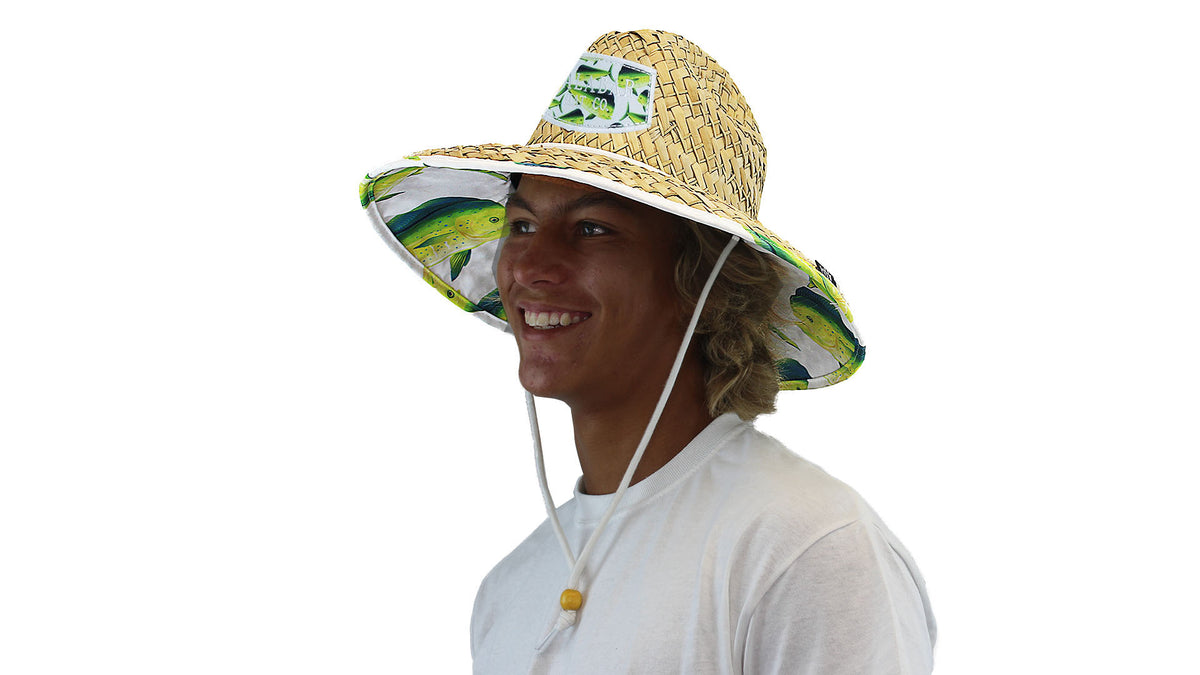 Miami Dolphins Unisex Fisherman,lifeguard,Gardening,Coaches Straw Hat