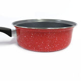 Smart Home 7-Piece Speckle Cookware Set in Red