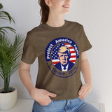 Trump 2024 Unisex Shirt, Protect America Again, Donald Trump, Republican Shirt, Political Shirt, USA Flag Shirt,America Shirt,Election Shirt