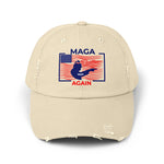 Maga Again 2024, Unisex Distressed Caps, Donald Trump, Republican Cap, Political Cap, USA Flag Cap, America Cap, Election