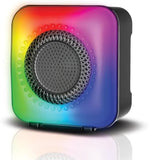 KC Republic Top Tech Audio Angel-5 Bluetooth Portable Speaker 4'' Woofer, Louder Volume, Disco Light, Rich Bass (Black)