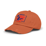 Maga Again 2024, Unisex Distressed Caps, Donald Trump, Republican Cap, Political Cap, USA Flag Cap, America Cap, Election