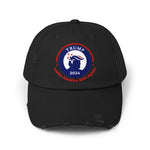 Trump 2024, Make America Safe Again, Unisex Distressed Caps, Donald Trump, Republican Cap, Political Cap, USA Flag Cap, America Cap, Election