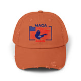 Maga Again 2024, Unisex Distressed Caps, Donald Trump, Republican Cap, Political Cap, USA Flag Cap, America Cap, Election