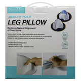 KC Republic Ortho Spine Leg Pillow - Pain Relief for Sciatica, Back, Hips, Knees, Joints, Perfect for Side Sleepers, Memory Foam