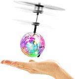 Flying Ball RC Toys For Children Goo Play For Child Ball Helicopter Gifts For Child Built-In-Shinning LED Disco Light Induction Ball Children Play Indoor And Outdoor Gifts For Boy Girl…