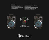 Top Tech Rumble Beat Party Speaker