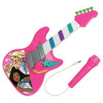 Barbie Rock Star Interactive Electronic Toy Guitar w/ Lights, Sound & Microphone