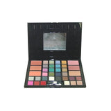 BR Ultimate Combination Makeup 36 Colors Set, 25 Ultra Shimmer Mineral Eye Shadow, 8 Blushers, 3 Lip Colors Palette Makeup Set Comes with Mirror and Applicator