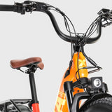 XPRIT Fat Tire Electric Bike Urban Ultra Stylish, Sustainable for Fast and Convenient City Rides - Sunset (500W Motor, 48V/16Ah Battery, 45kmh Top Speed, 72km Average Mileage)