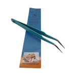 Eyebrow Extensions Kit with 2 Trays of Mink Eyebrows in Black and Dark Brown, Eyebrow Glue Clear & Extension Tweezers, Comes on Mixed Length Trays 5-8 mm Mix (Black & Dark Brown, Turquoise Tweezer)