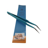 Eyebrow Extensions Kit with 1 x Trays of Mink Eyebrows in Dark Brown Comes on Mixed Length Trays 5-8 mm Mix, Eyebrow Extension Glue Clear & Extension Tweezers by KC Republic (Dark Brown, Blue Tweezer)