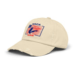 Maga Again 2024, Unisex Distressed Caps, Donald Trump, Republican Cap, Political Cap, USA Flag Cap, America Cap, Election