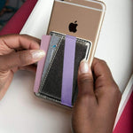 Tech Candy to Have & to Hold Phone Wallet - Platinum/Lavender