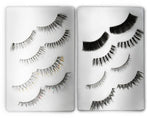 False Eyelashes Trays, Duo Lash Pairs On A Tray, Styles Include Demi, Wispies, Natural & Voluminous, Give Elegant Look For Party Or Event, fake eyelashes set