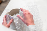 Bubble Cushioning Wrap for Moving & Shipping 100 FT Large Bubbles 7 x 12" sheets