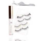 False Eyelashes Trays, Duo Lash Pairs On A Tray, Styles Include Demi, Wispies, Natural & Voluminous, Give Elegant Look For Party Or Event, fake eyelashes set