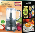 Brentwood FP-549BK 3-Cup Food Processor Black