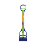 Flexrake, Jumbo Jaws Scoop, Green & Blue, 32 in.