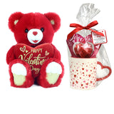 Way To Celebrate Valentine’s Day Large Sweetheart Teddy Bear Red