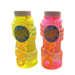 KC Republic Colorful Non Toxic 240ml Bottle 8OZ Bubbles Solution, Pink, Yellow, 2 Pack