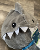 Shark Hooded Throw Your Zone Gray Blanket 40X50 Inches