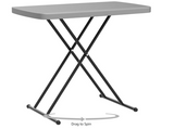 Iceberg IndestrucTable TOO 1200 Series, Personal Folding Table, Indoor/Outdoor