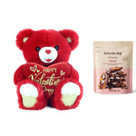 Way To Celebrate Valentine’s Day Large Sweetheart Teddy Bear Red