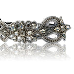 Frozen Snowflake Silver with Diamond Rhinestone Adjustable Band to Fit Any Head. Bridesmaid headbands or Bride Headpiece