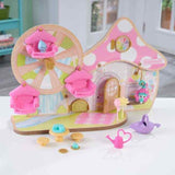 KidKraft lil' green world Fairy Cottage 14pc eco-friendly playset