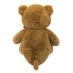 WAY TO CELEBRATE VALENTINE'S DAY GIFT 34 inch Jumbo Plush Brown Bear with Red Ribbon