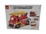 Dynamic Sensations Fire Fire Truck Vehicle Building-Blocks SiMulate