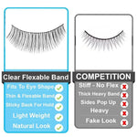 False Eyelashes Trays, Duo Lash Pairs On A Tray, Styles Include Demi, Wispies, Natural & Voluminous, Give Elegant Look For Party Or Event, fake eyelashes set