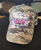 Yes, I'm A Trump Girl 2024 Get Over It! Adjustable Embroidered Cap Hat