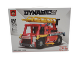 Dynamic Sensations Fire Fire Truck Vehicle Building-Blocks SiMulate