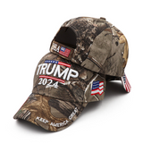 Trump 2024 Adjustable Embroidered Cap Hat