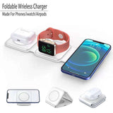 Magnetic Wireless Charger Mobile Phone Watch Headset Portable Fast Charging