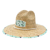 Toucan Sun Hat Straw Hat For Beach, Boating, Fishing, Walking, or Hanging By The Pool